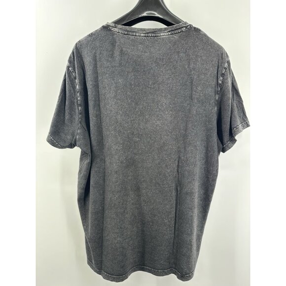 INC international Concept Graphic Tiger V-neck Shirt XL Washed Black (X7) - Picture 7 of 7